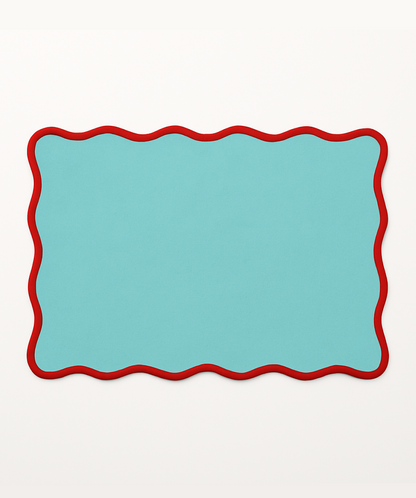 Fine Waves Napkin Set [Green]