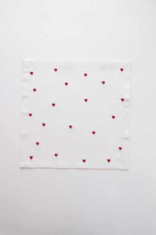 Набір лляних серветок Fine Hearts